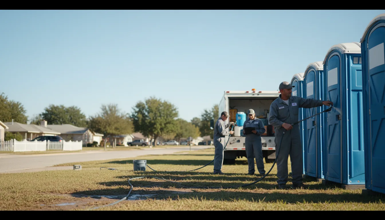 Long-Term Portable Toilet Rental in Danville, AR near me
